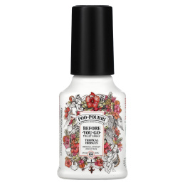 Poo-Pourri, Спрей для туалета Before-You-Go, тропический гибискус, 59 мл (2 жидк. Унции)