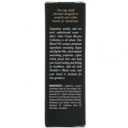 Cremo, Reserve Collection, масло для бороды, смесь Reserve, 30 мл (1 жидк. Унция)