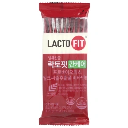 Lactofit, Пробиотик, поддержка печени, 60 стиков (2 г) каждый