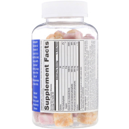 Nutrition Now, Calcium + D3 Gummy Vitamins, Orange, Cherry & Strawberry, 60 Gummy Vitamins