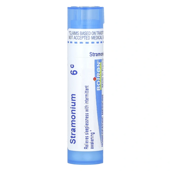 Boiron, страмоний, 6C, для улучшения качества сна, 80 гранул