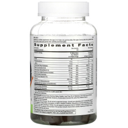 GNC, Milestones, Gummy Multivitamin for Kids 2-12, Natural Assorted Fruit Flavors, 120 Gummies