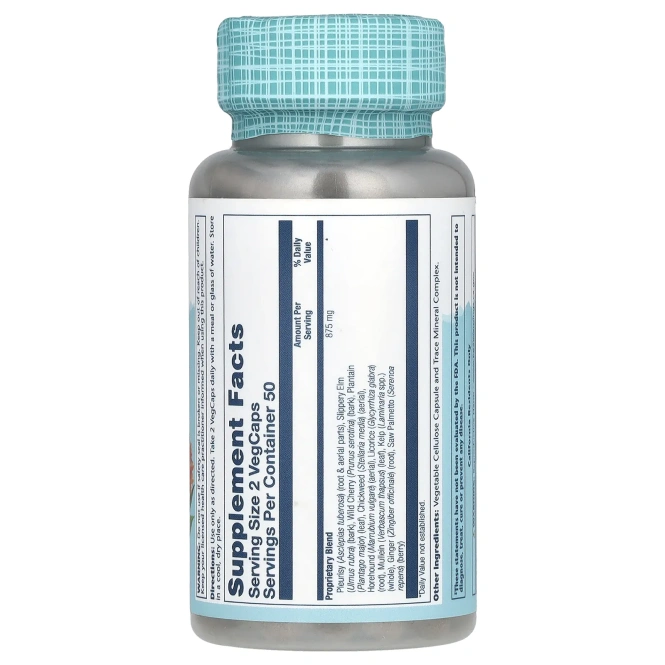 Solaray, Дыхательная смесь СП-3, 100 вегетарианских капсул