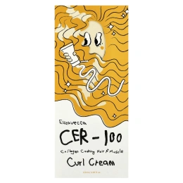 Elizavecca, Cer-100 Collagen Coating Hair A + Muscle Curl Cream, 120 мл (4,06 жидк. Унции)