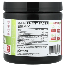 Zhou Nutrition, Lite Up Xtra™, предтренировочный комплекс, со вкусом вишневого лаймада, 114 г (4,02 унции)