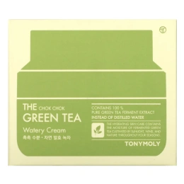 TonyMoly, The Chok Chok Green Tea, увлажняющий крем с зеленым чаем, 60 мл
