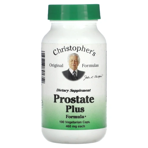 Christopher's Original Formulas, Prostate Plus Formula, 460 mg, 100 Vegetarian Caps