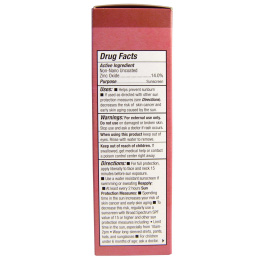 Badger Company, Солнцезащитный крем для лица с оксидом цинка, 25-й солнцезащитный фактор, дамасская роза, 1,6 жидких унций (47 мл)