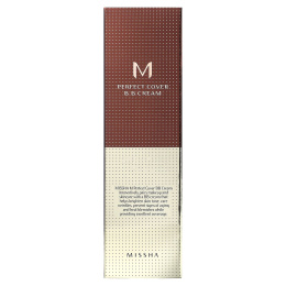 Missha, M Perfect Cover, BB-крем, SPF 42 PA+++, оттенок 23 натуральный бежевый, 50 мл (1,7 унции)