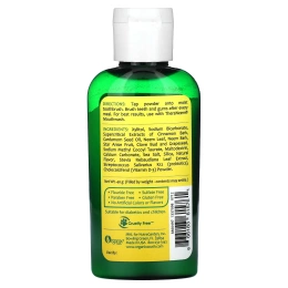 Organix South, Theraneem Naturals, порошок для зубов и десен с азадирахтой, нежный уход с гвоздикой, 40 г