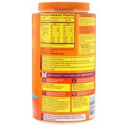 Metamucil, 4 in 1 MultiHealth Fiber Powder, Sugar Free, Orange Smooth, 36.8 oz (1.04 kg)