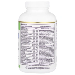 Paradise Herbs, Earth's Blend, комплекс мультивитаминов и суперфудов для приема один раз в день, 120 вегетарианских капсул