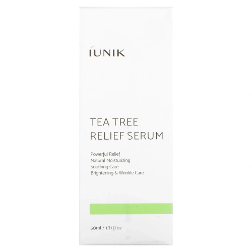 iUNIK, Tea Tree Relief Serum, 1.71 fl oz (50 ml)
