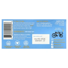 Barry's Tea, смесь без кофеина, 40 чайных пакетиков, 125 г (4,4 унции)