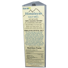 Aloha Bay, Мельница для соли, с настраивающейся керамической дробилкой, 3.5 унции (100 г)