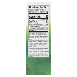 Swanson, сертифицированный органический экстракт стевии, 75 пакетиков, 75 г (2,65 унции)