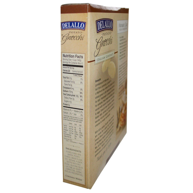 DeLallo, Картофельные гночи 16 унции (454 г)