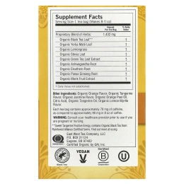 Yogi Tea, Positive Energy, сладкий мандарин, 16 чайных пакетиков, 29 г (1,02 унции)