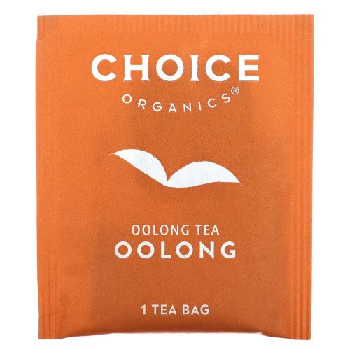 Choice Organic Teas, Улунг Чай 16 чайных пакетиков, 1.1 унции (32 г)
