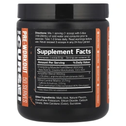 JNX Sports, The Curse! ®, предтренировочный комплекс, персик и манго, 275 г (9,7 унции)