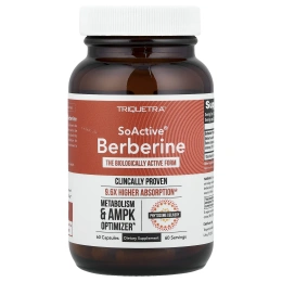 Triquetra Health, SoActive®, берберин, 60 капсул