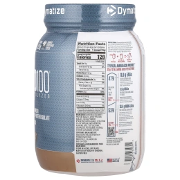 Dymatize, ISO100® Hydrolyzed, 100% изолят сывороточного протеина, брауни с помадкой, 660 г (1,45 фунта)