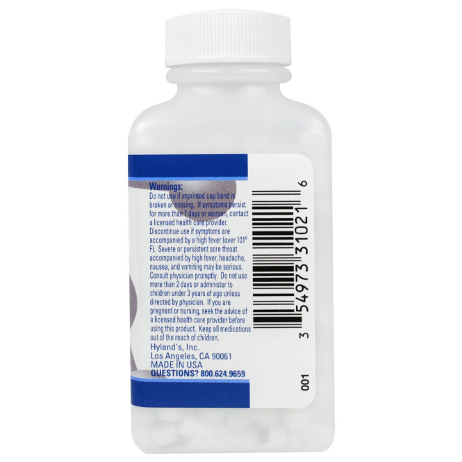 Hyland's Naturals, №2, Кальц. Фосф. 30X, 500 таблеток