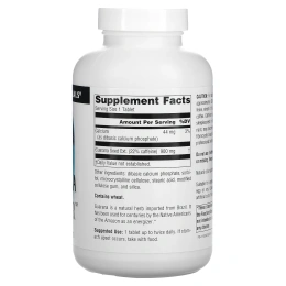 Source Naturals, Энергетическое средство гуарана, 900 мг, 200 таблеток