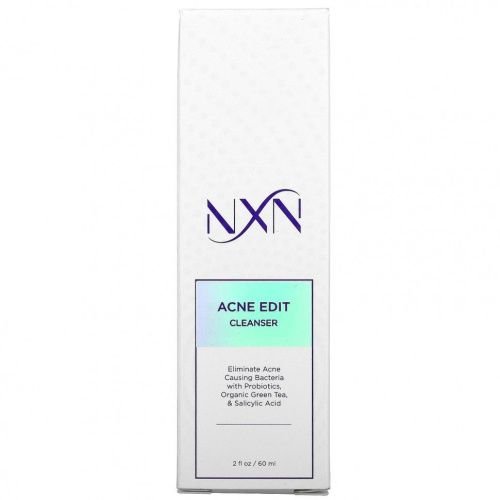 NXN, Nurture by Nature, Acne Edit, очищающее средство против акне, 60 мл (2 жидк. унции)