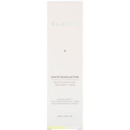 KLAVUU, White Pearlsation, восстанавливающий тоник с жемчугом, 140 мл (4,73 жидк. унции)