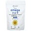 Micro Ingredients, омега-3, 6-9, со вкусом лимона, 300 капсул