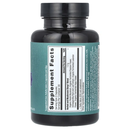 Ancient Nutrition, Поддержка сна, стресса и сна, 60 капсул