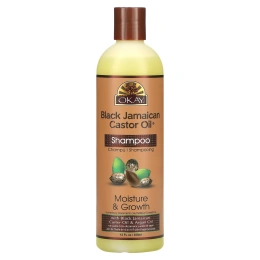 Okay Pure Naturals, Black Jamaican Castor Oil, черное ямайское касторовое масло, шампунь, 355 мл (12 жидк. унций)