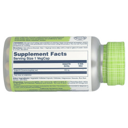 Solaray, эврикома длиннолистная, 400 мг, 60 вегетарианских капсул