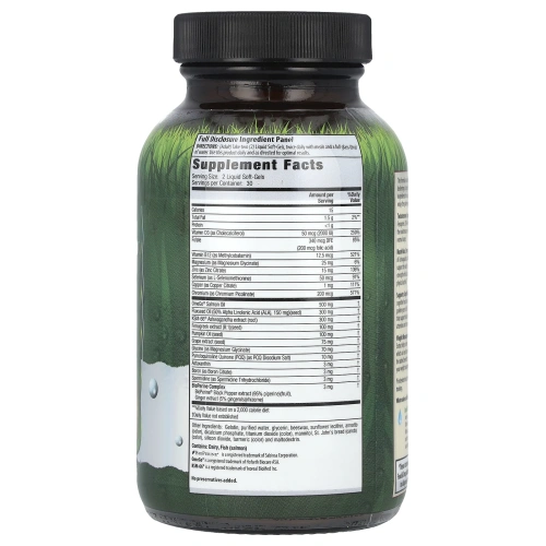 Irwin Naturals, Testosterone UP for Men 60+, 60 Liquid Softgels