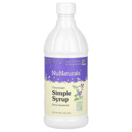 NuNaturals, Сахарный сироп с экстрактом Стевии, 16 ж. унций (.47 л)