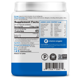 Zint, Морской коллаген, взятый из природы, гидролизованный коллаген I типа, 10 унц. (283 г)