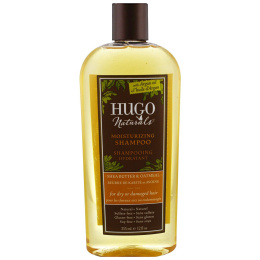 Hugo Naturals, Увлажняющий шампунь, масло ши и овсянка 12 жидких унции (355 мл)