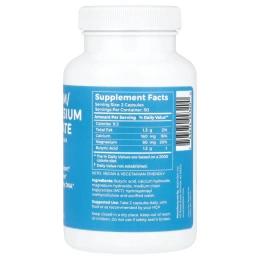 BodyBio, Бутират кальция / магния, 100 капсул без ГМО