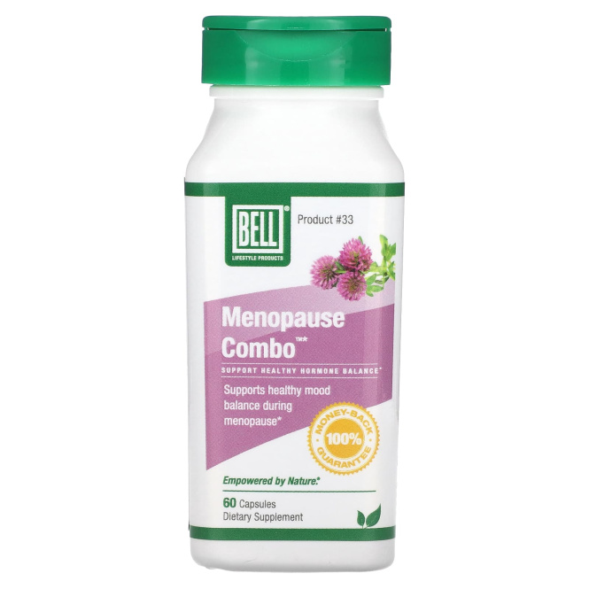 Bell Lifestyle, Menopause Combo, 60 растительных капсул