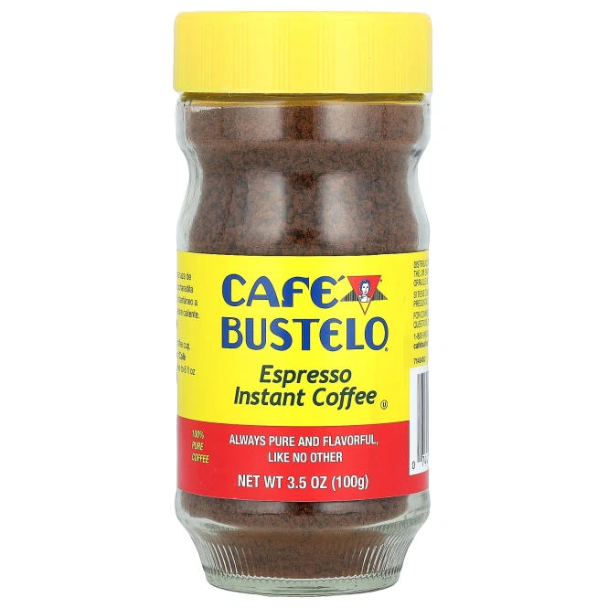 Café Bustelo, Espresso, растворимый кофе, 100 г (3,5 унции)