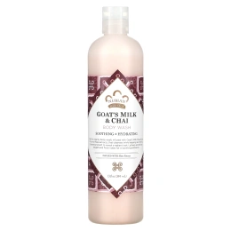 Nubian Heritage, Гель для тела с козьим молоком и чаем, 13 жидких унций (384 мл)