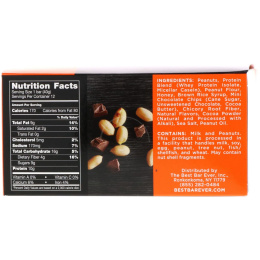 Best Bar Ever, Шоколадное арахисое масло, 12 батончиков, 1,41 унц. (40 г) каждый