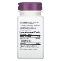 Nature's Way, Оливковые листья, стандартизированные, 60 капсул