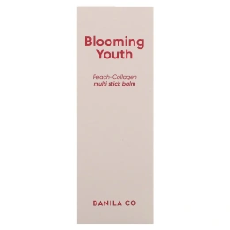 Banila Co, цветущей молодости, бальзам-стик с персиком и коллагеном, 10,5 г (0,37 жидк. унции)