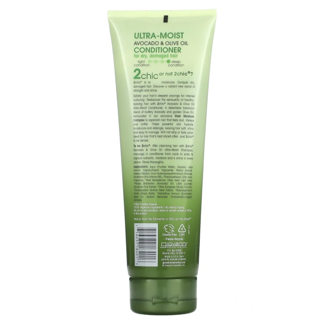 Giovanni, Ультра-увлажняющий кондиционер для сухих и поврежденных волос, авокадо и оливковое масло, 250 мл (8,5 жидких унций)