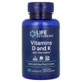 Life Extension Витамины D и K с морским йодом, 60 капсул