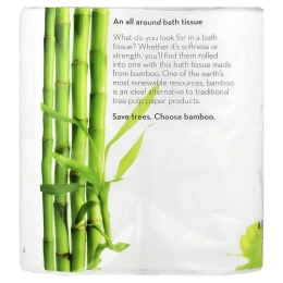 Vitacost, The Clean Collection™, Bamboo Bath Tissue, 8 Rolls