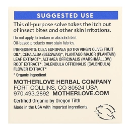 Motherlove, зеленая мазь, 29,5 мл (1 жидк. унция)