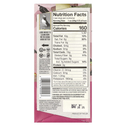 Endangered Species Chocolate, темный шоколад с вишней, 72% какао, 85 г (3 унции)